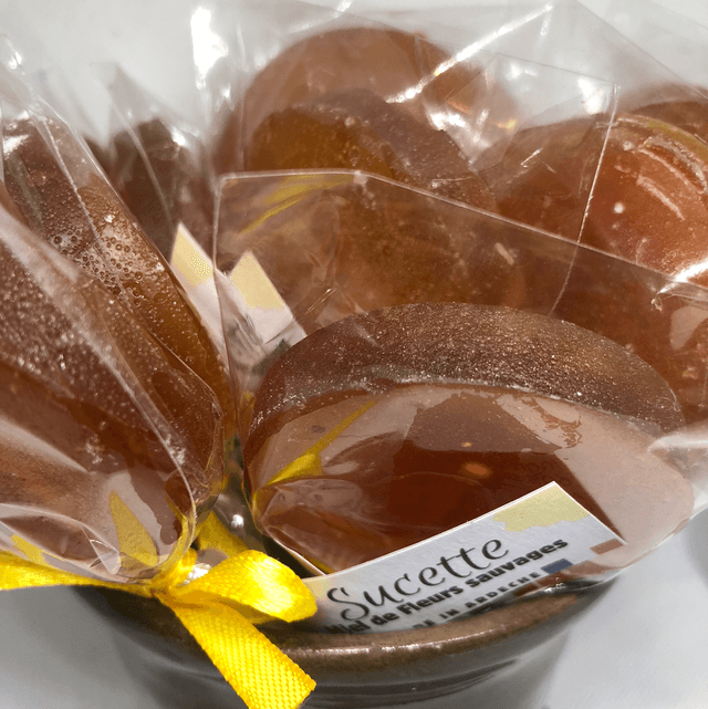 Bonbon SUCETTE au Miel