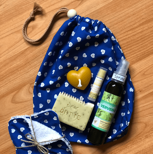 Coffret Bleu Coeurs