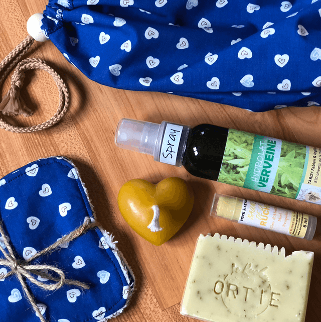 Coffret Bleu Coeurs